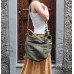 Francesca, Italian Leather Handbag, Shoulder Bag, Crossbody With Laser Coating